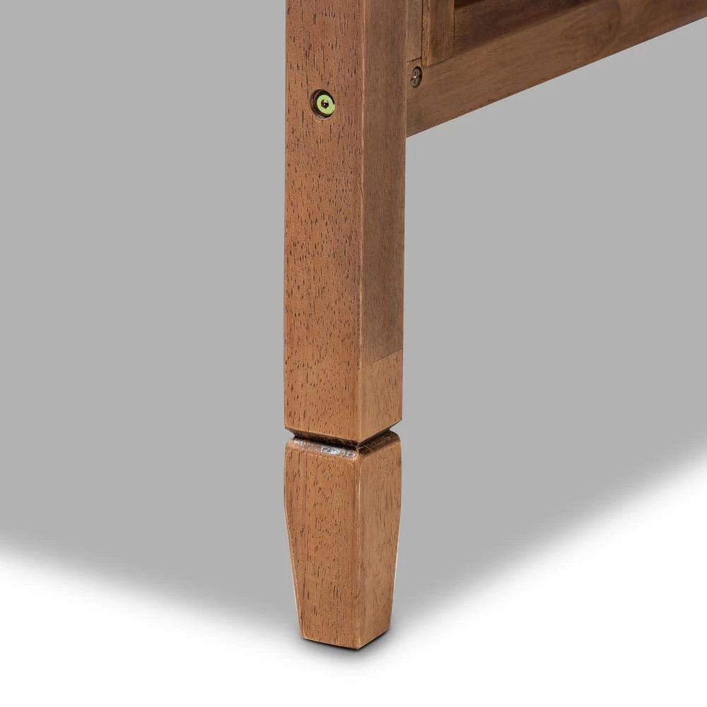 Toveli Ash Walnut Twin Daybed by Baxton Studio - Image 7