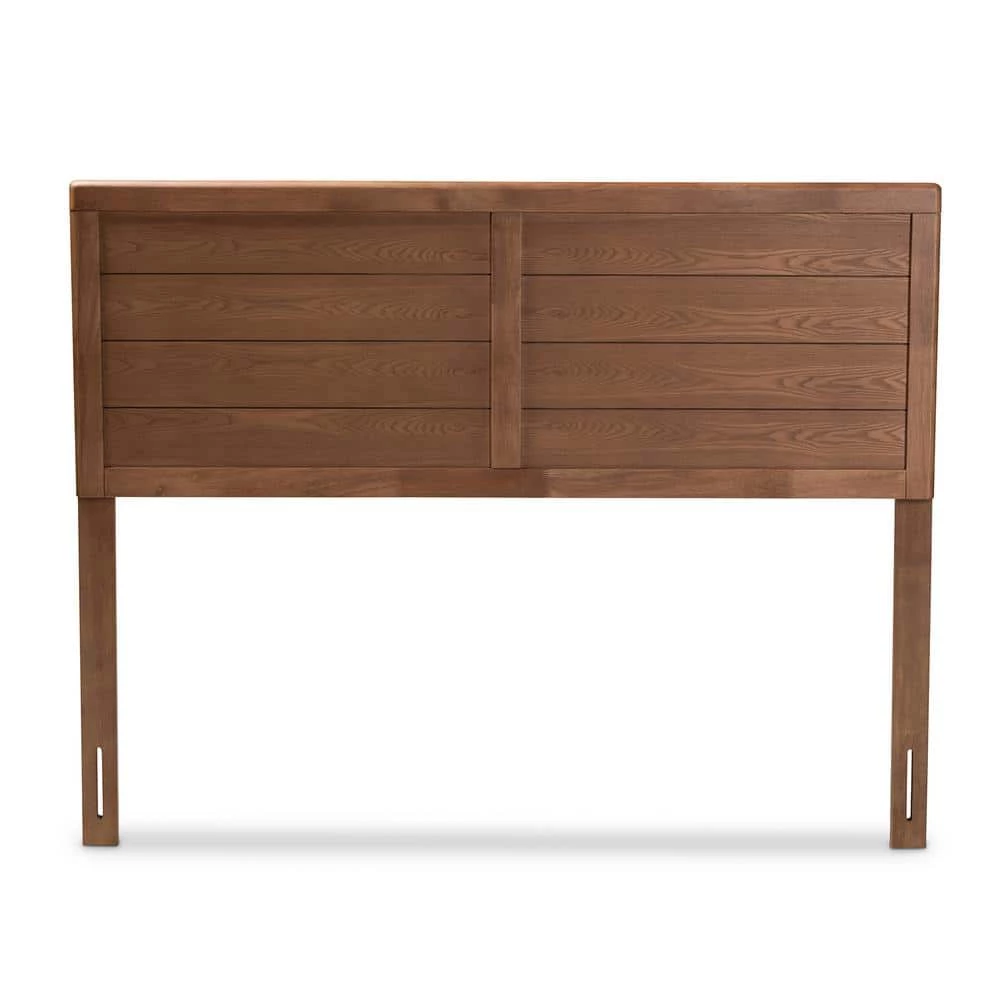 Seren Ash Walnut Queen Headboard by Baxton Studio