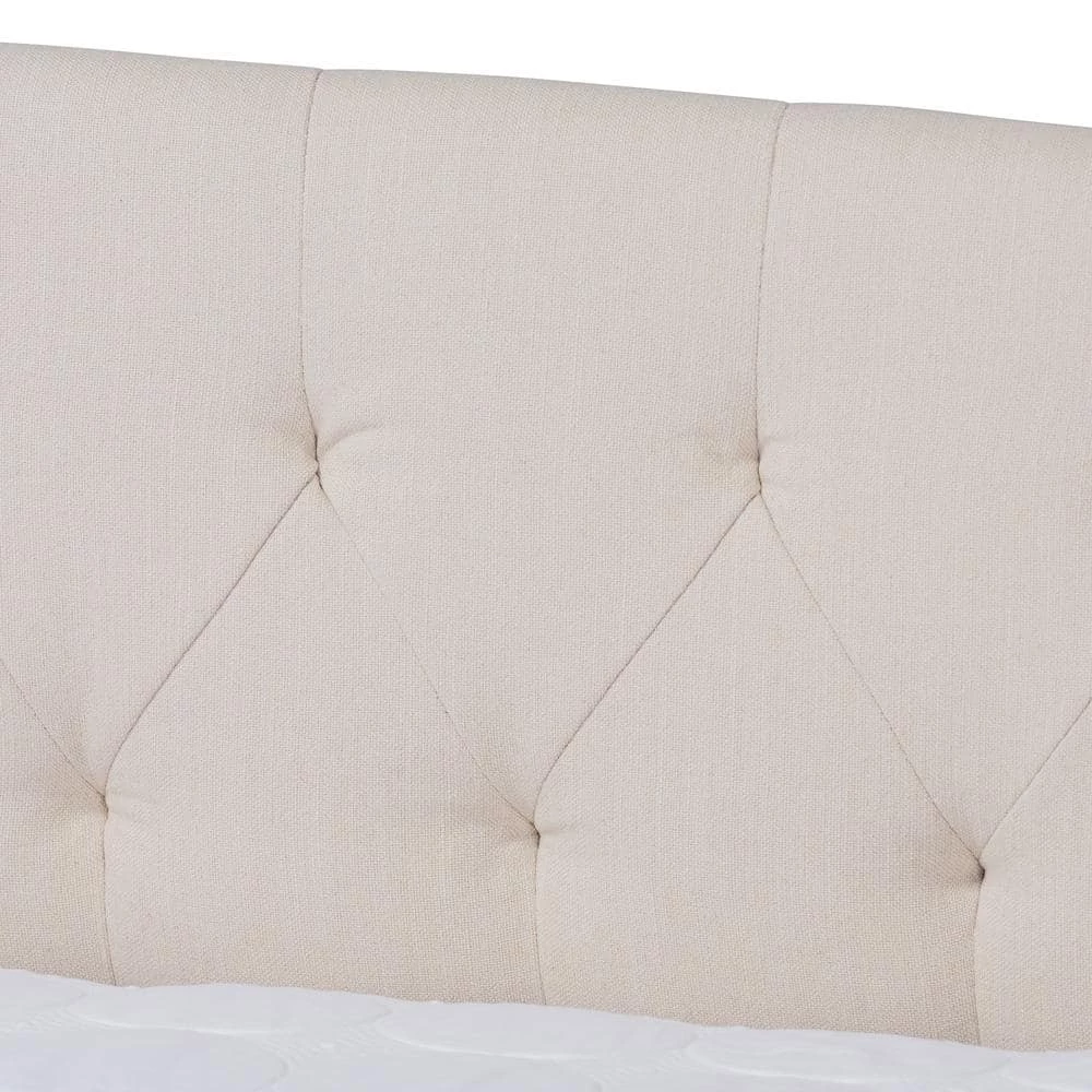 Delora Beige Queen Daybed by Baxton Studio - Image 6