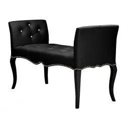 Kristy Black Bench by Baxton Studio