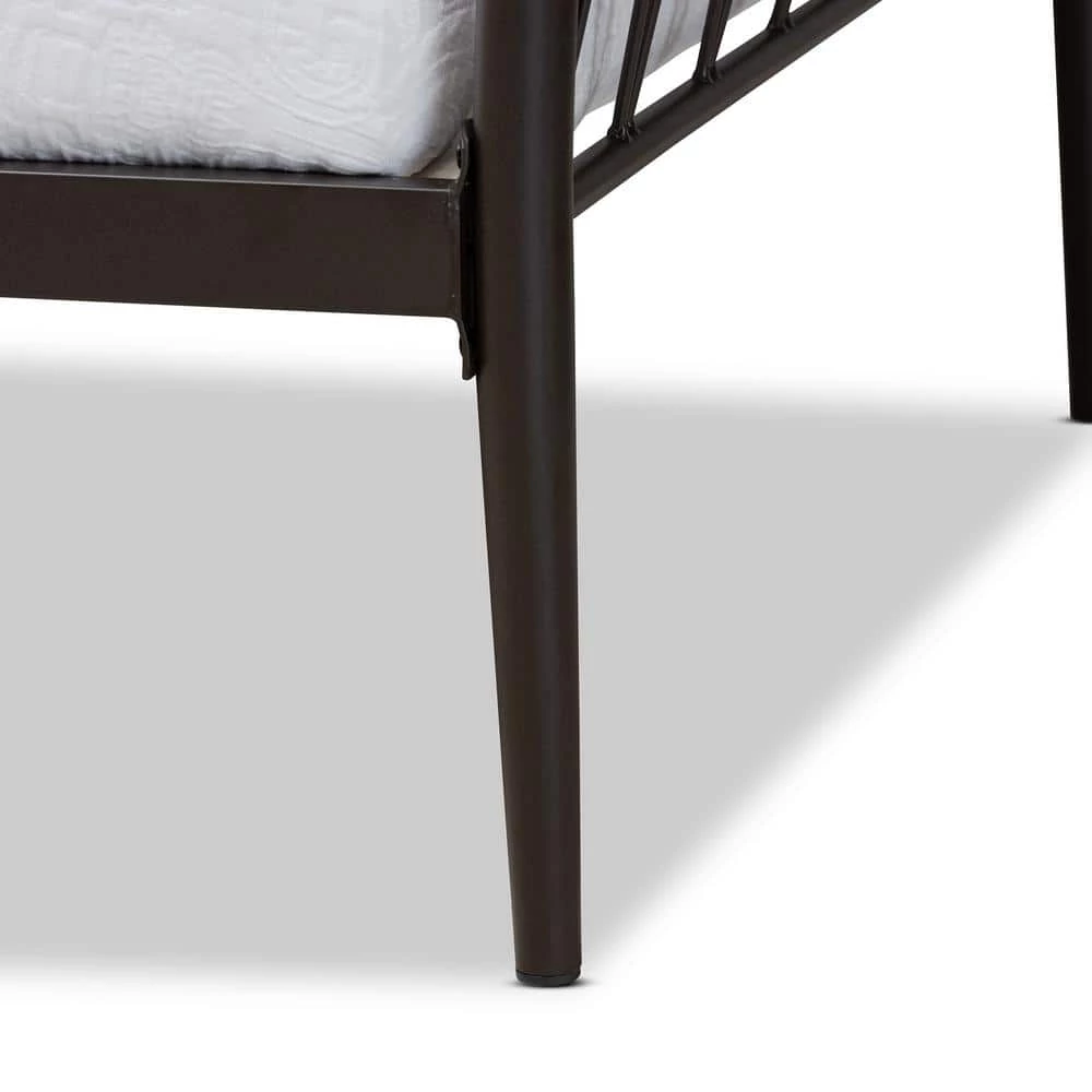 Lysa Black Twin Size Daybed by Baxton Studio - Image 5