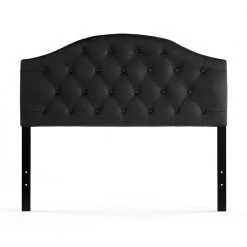 Myra Black Queen Headboard by Baxton Studio