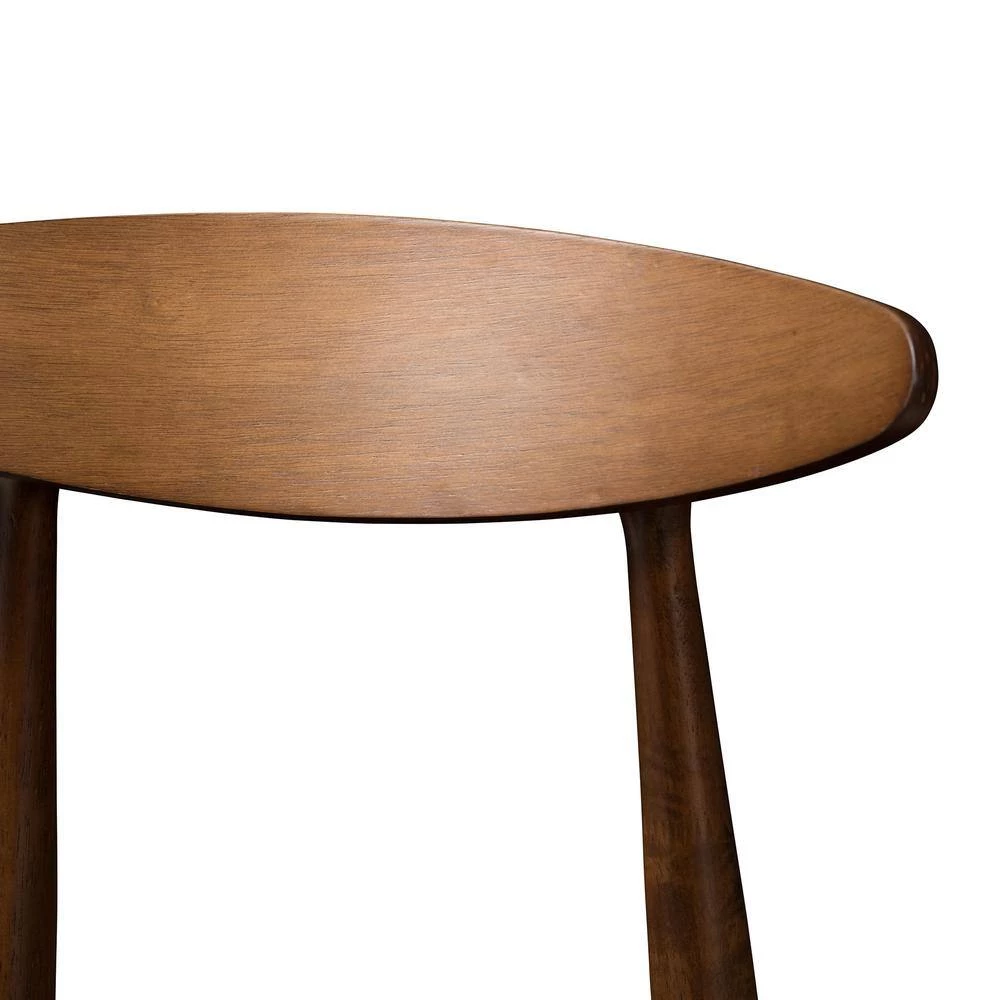 Flora 29 in. Black Bar Stool (Set of 2) by Baxton Studio - Image 6