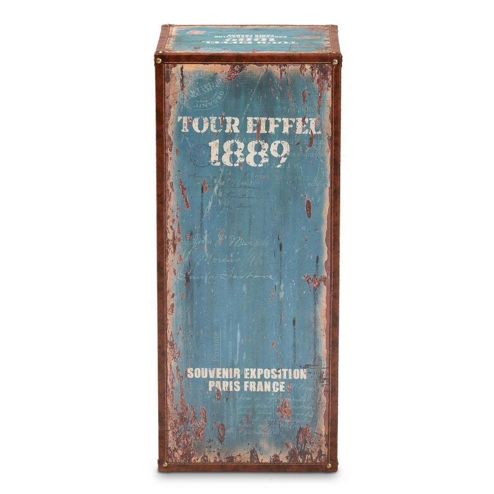 Alba Blue Storage Cabinet by Baxton Studio - Image 7