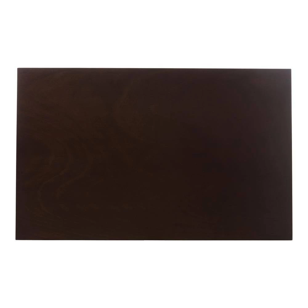 Lorelle 5-Piece Dark Brown Dining Set by Baxton Studio - Image 3