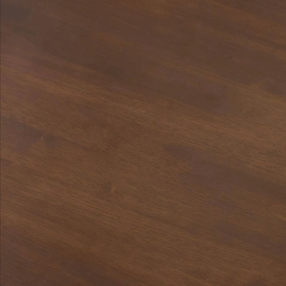 Mozaika 5-Piece Dark Brown Faux Leather Upholstered Dining Set by Baxton Studio - Image 7