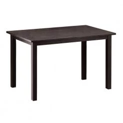 Andrew Dark Brown Wood Dining Table by Baxton Studio