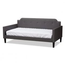 Packer Gray Twin Daybed by Baxton Studio