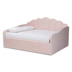 Timila Pink Full Daybed by Baxton Studio