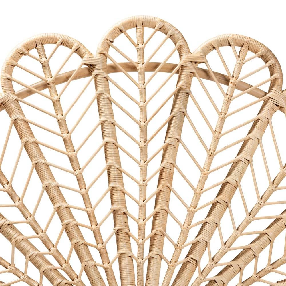 Variel Brown Queen Headboard by Baxton Studio - Image 3