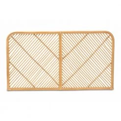 Sakina Brown Queen Size Headboard by Baxton Studio