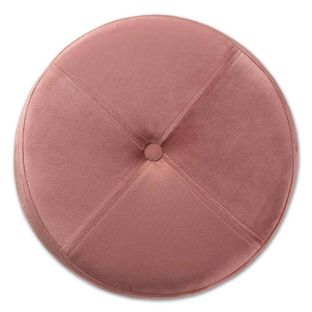 Malina Pink and Gold Storage Ottoman by Baxton Studio - Image 6