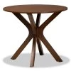 Kenji Walnut Dining Table by Baxton Studio