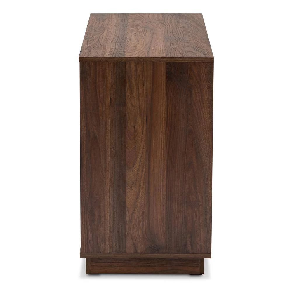 Mette 6-Drawer White Dresser by Baxton Studio - Image 6