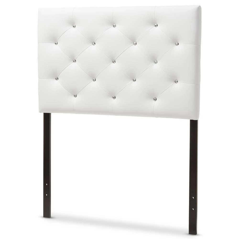 Viviana White Queen Headboard by Baxton Studio - Image 5