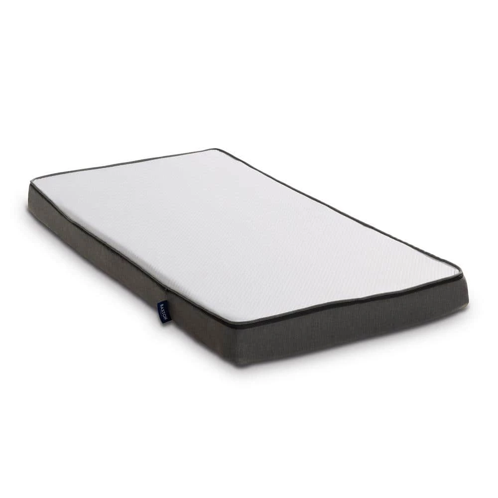 Emery 6 in. Dual Layered Memory Foam Tight Top Hypoallergenic Twin Mattress by Baxton Studio
